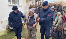 85 yaşındaki alzheimer kadın kayboldu: İyi haberi jandarma ekipleri verdi
