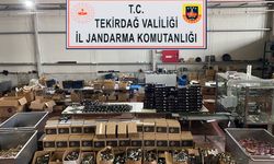 Jandarma Tekirdağ’da 2 ton nargile tütünü ele geçirildi