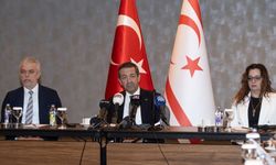 KKTC Dışişleri Bakanı Ertuğruloğlu, Ankara'da basın mensuplarıyla bir araya geldi: