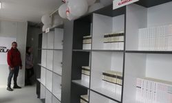 Malatya'da konteyner kentte Türk Kızılay 100. Yıl Kütüphanesi açıldı