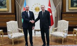 Cumhurbaşkanı Erdoğan, Aliyev'i Beştepe'de kabul etti