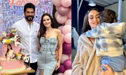 Fahriye Evcen küçük oğluyla fotoğraflarını paylaştı! Gören hayran kaldı