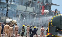 Tayland’da savaş gemisinden kazayla ateşlenen top mermisi başka bir gemiye isabet etti: 13 yaralı