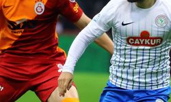 Galatasaray-Çaykur Rizespor maçında ilk 11'ler belli oldu