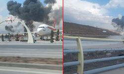 Konya'da eğitim uçağı düştü! 1 personel şehit oldu