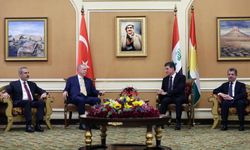 Cumhurbaşkanı Erdoğan IKBY Başkanı Barzani ile görüştü
