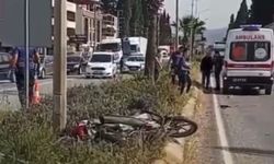 İzmir'de feci kaza; aracın çarptığı motosikletteki çift hayatını kaybetti