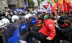 İstanbul'daki 1 Mayıs kutlamalarında 28 polis yaralandı