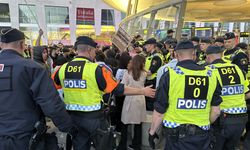 Eurovision protestolarında 10 kişi gözaltına alındı! Greta Thunberg de protestocular arasında