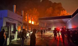 Adana'da motosiklet üretim tesisinde yangın çıktı