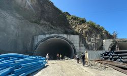 Trabzon'da tünelde iskele çöktü! İşçiler mahsur kaldı
