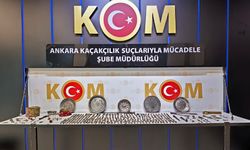 Ankara'da yaklaşık 1 milyon liralık tarihi eser operasyonu!