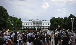 Beyaz Saray önünde İsrail ve ABD’ye Refah protestosu!