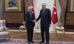 Cumhurbaşkanı Erdoğan, MHP Genel Başkanı Bahçeli'yi Beştepe'de kabul etti