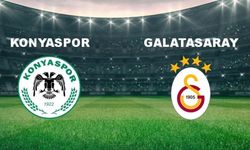 Konyaspor - Galatasaray maçı başladı! İlk gol Galatasaray'dan geldi