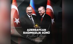 Cumhurbaşkanı Erdoğan Azerbaycan'ın Milli Kurtuluş Günü'nü kutladı! Yaşasın Azerbaycan!
