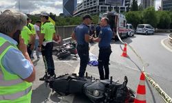 Motosikletiyle kaza yapan polis, hayatını kaybetti