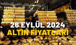 Son dakika altın fiyatları 26 Eylül 2024: Çeyrek altın bugün ne kadar? Gram altın fiyatı kaç TL?