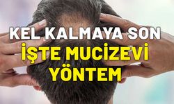 Kel kalmaya son. Saç dökülmesi için en doğal yöntem. İşte o formül