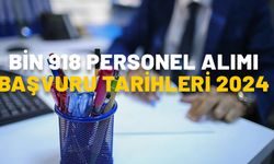 Memur alımı hangi kurumlara yapılacak? Bin 918 personel alımı başvuru tarihleri 2024