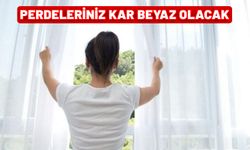 Ne deterjan ne de çamaşır sodası! Bu yöntemle perdeleriniz kar beyazı gibi olacak. Mutlaka deneyin