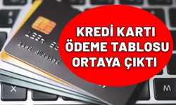 Kredi kartları ödemesinde yeni dönem! Tablo ortaya çıktı. Bu tarihe dikkat