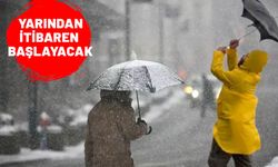 Saat bile verildi. Yarından itibaren ay sonuna kadar etkili olacak: Kar, yağmur, rüzgar...