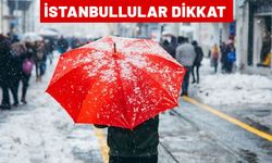 İstanbullular dikkat. Kar kapıya dayandı. Saat verildi.