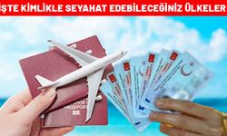 Pasaportum yok diye üzülmeyin. Sadece kimlik seyahat edilecek ülkeler tek tek sıralandı.