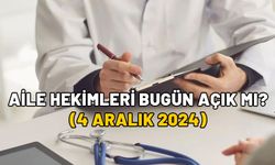 AİLE HEKİMLERİ BUGÜN AÇIK MI 4 ARALIK? Grev bitti mi, sağlık ocakları bugün çalışıyor mu?