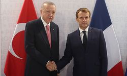 Cumhurbaşkanı Erdoğan, Macron ile görüştü