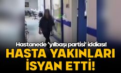 İzmir'de kanser hastası oğluna ilaç götürdü! ''Sağlık çalışanları yılbaşı partisi yaptı'' iddiası