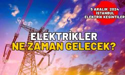 İSTANBUL 5 ARALIK ELEKTRİK KESİNTİSİ 2024: Elektrikler ne zaman gelecek? BEDAŞ açıkladı!