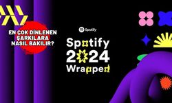 EN ÇOK DİNLENEN ŞARKILARA NASIL BAKILIR? Spotify Wrapped yıllık özet görüntüleme ekranı