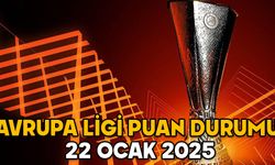 AVRUPA LİGİ PUAN DURUMU 22 OCAK 2025: Galatasaray evinde 1 puana razı oldu