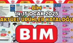 BİM 14-15 OCAK KATALOĞU 2025: Bu hafta BİM’in market ürünleri indiriminde neler var?