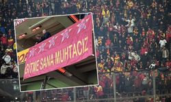 Galatasaray tribünlerinden Ali Koç'a gönderme!