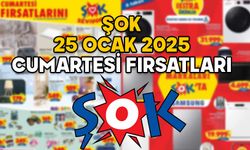 ŞOK 25 OCAK KATALOĞU 2025: Şok cumartesi fırsatları kaçmaz! 25 Ocak 2025 Şok indirimli ürünler listesi