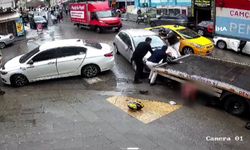 İstanbul'da dehşet anları! Trafikte tartıştığı motokuryeyi otomobiliyle ezdi