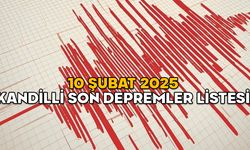 KANDİLLİ SON DEPREMLER LİSTESİ 10 ŞUBAT: Son deprem nerede oldu, ne zaman, kaç şiddetinde?