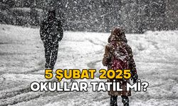 5 ŞUBAT OKULLAR TATİL Mİ 2025? Kar tatili olan iller hangileri? Valilik açıklama yaptı mı?