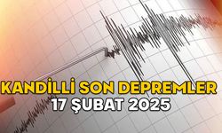 KANDİLLİ SON DEPREMLER 17 ŞUBAT: En son deprem kaç şiddetindeydi, merkez üssü neresi?