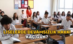 LİSELERDE DEVAMSIZLIK HAKKI KAÇ GÜN 2025? Devamsızlık hakkı dolana ne olacak?