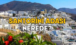 SANTORİNİ ADASI NEREDE, TÜRKİYE’DEN UZAKLIĞI NE KADAR? Depremlerle sarsılan Santorini Adası’nın haritadaki yeri