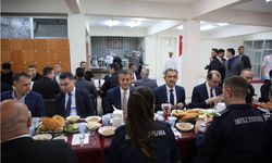 Başsavcı Şahin'de eşlik etti! Vali Ekici'yle infaz koruma memurlarının iftar buluşması