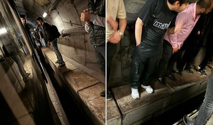 İstanbul’da metro arızalanınca yolcular tünelde yürüdü