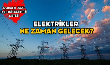 12 ARALIK İSTANBUL ELEKTRİK KESİNTİSİ 2024: BEDAŞ uyardı! Elektrikler ne zaman gelecek?