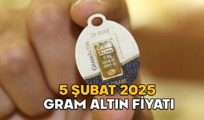 GRAM ALTIN FİYATI 5 ŞUBAT 2025: Altın fiyatları bugün ne kadar oldu, yükseldi mi?