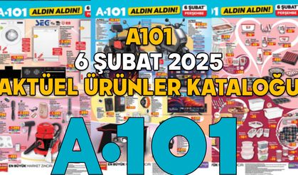 A101 6 ŞUBAT KATALOĞU 2025: Bu Perşembe A101’de vücut analiz baskülü 499 TL! 6 Şubat 2025 A101 indirimli ürünler