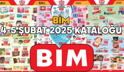 BİM 4-5 ŞUBAT KATALOĞU 2025: Bu hafta BİM’in indirimli market ürünleri neler? Monster bilgisayar ne zaman ve ne kadar?